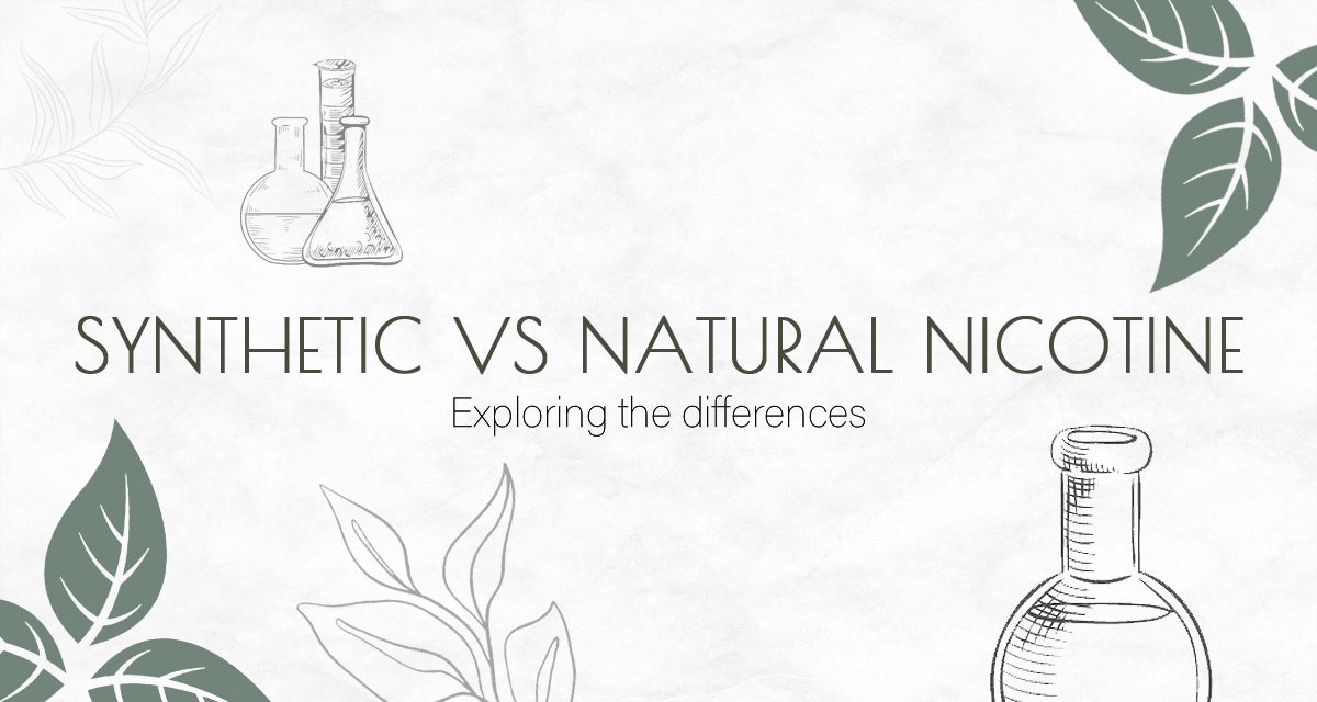 tobacco derived nicotine vs synthetic nicotine Synthetic Nicotine vs Natural Nicotine