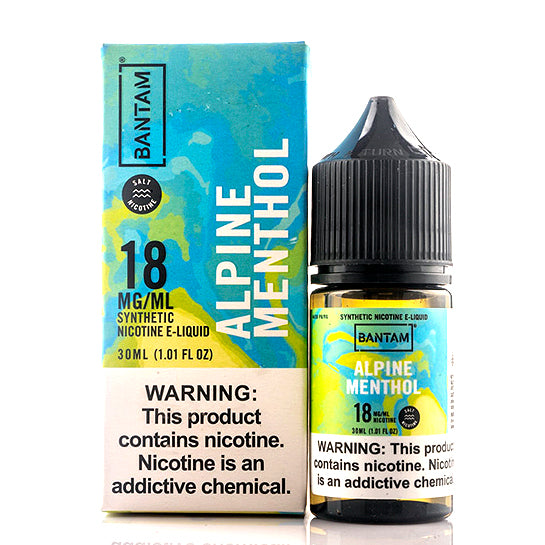 Alpine Menthol Salt E-Juice by Bantam Alpine Menthol Salt E-Juice by Bantam