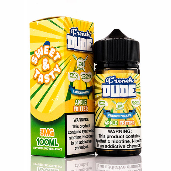 French Toast Apple Fritter E-Juice by French Dude French Toast Apple Fritter E-Juice by French Dude