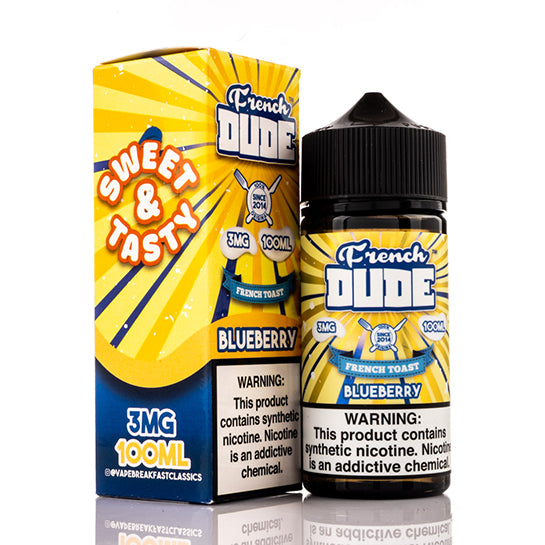 French Toast Blueberry E-Juice by French Dude French Toast Blueberry E-Juice by French Dude
