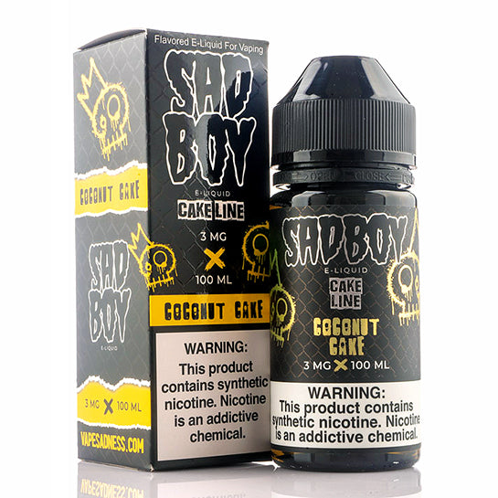 Coconut Cake E-Juice by Sadboy - Vapor Authority Coconut Cake E-Juice by Sadboy - Vapor Authority
