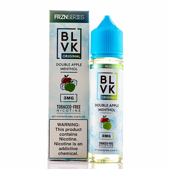 Sour Apple Vape Juice Double Apple Menthol E-Juice by BLVK Sour Apple Vape Juice Double Apple Menthol E-Juice by BLVK