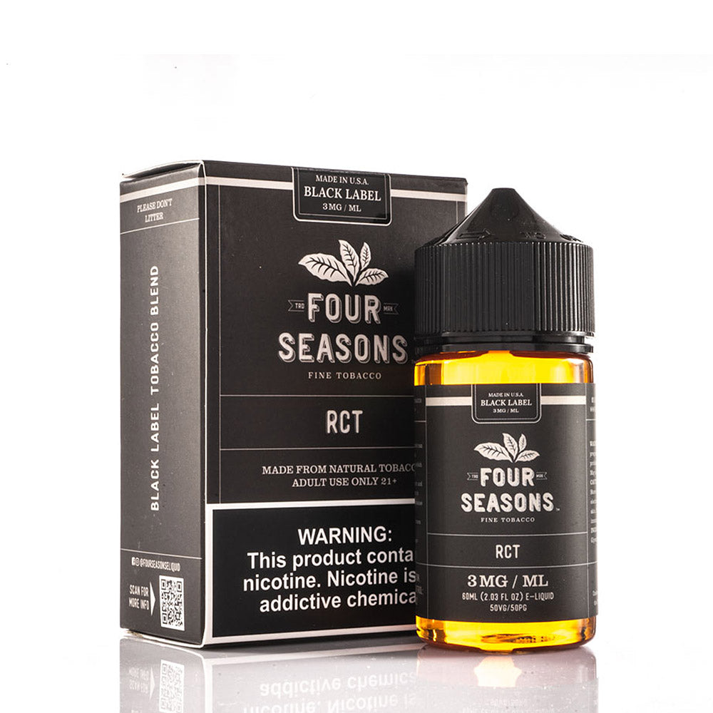 naturally extracted tobacco Introducing Our All-New Natural E-Liquid RCT - Four Seasons E-Juice