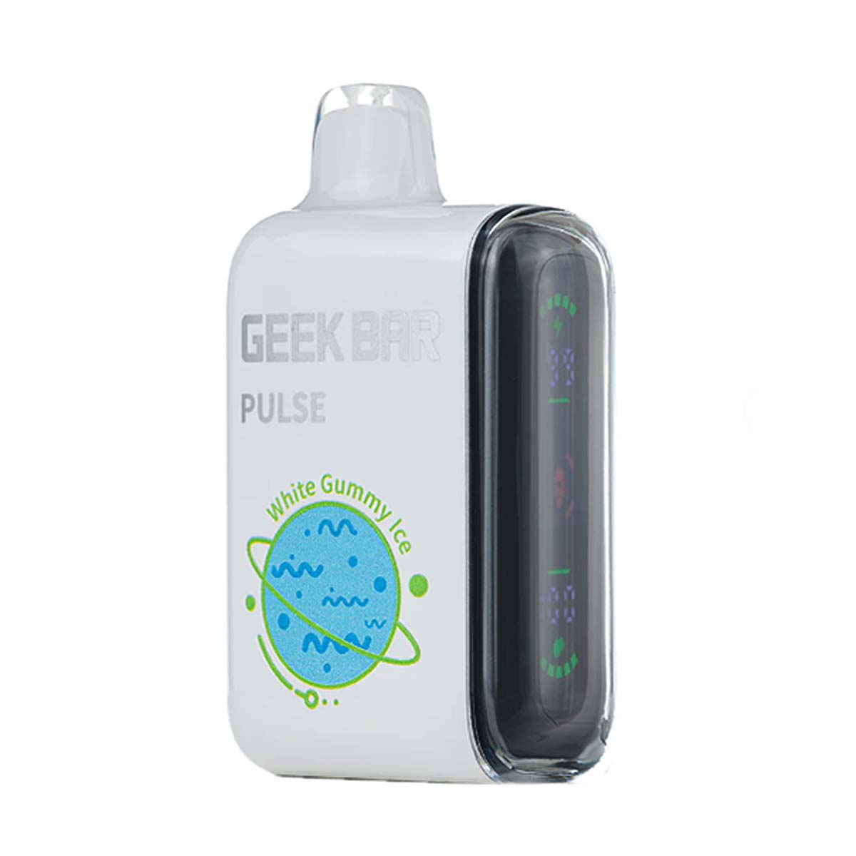 Geek Bar Pulse 15000 Disposable Vape Pen - 15,000 Puffs White Gummy Ice
