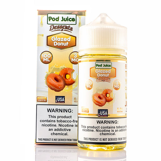 Glazed Donut E-Liquid by Pod Juice Glazed Donut E-Liquid by Pod Juice