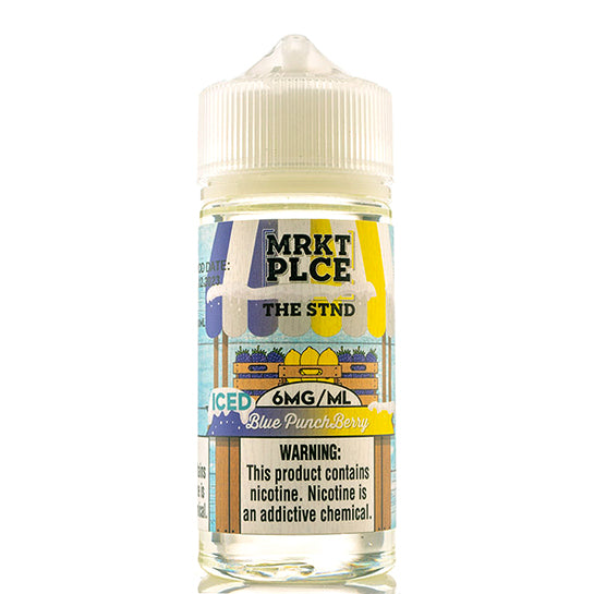 Iced Blue Punchberry E-Juice by MRKTPLCE Iced Blue Punchberry E-Juice by MRKTPLCE