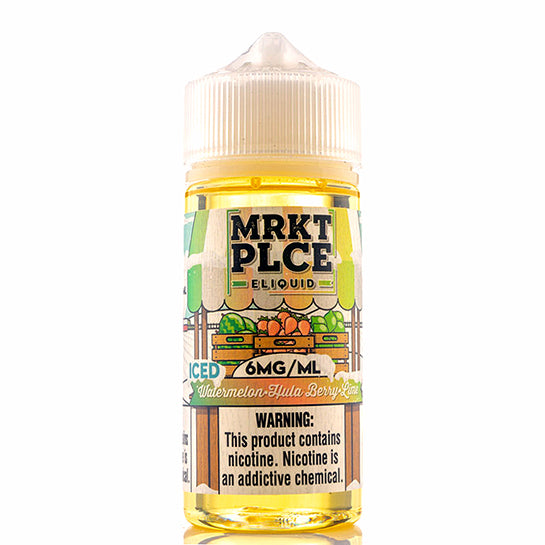 Iced Watermelon Hula Berry Lime E-Juice by MRKTPLCE Iced Watermelon Hula Berry Lime E-Juice by MRKTPLCE