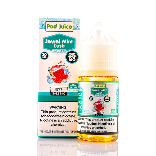 Jewel Mint Lush Freeze Salt E-Liquid by Pod Juice Jewel Mint Lush Freeze Salt E-Liquid by Pod Juice