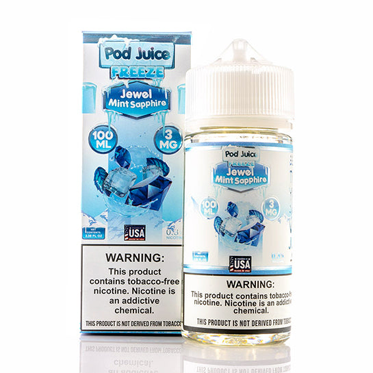 Jewel Mint Sapphire Freeze E-Liquid by Pod Juice Jewel Mint Sapphire Freeze E-Liquid by Pod Juice
