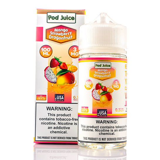 Mango Strawberry Dragonfruit E-Liquid by Pod Juice Mango Strawberry Dragonfruit E-Liquid by Pod Juice