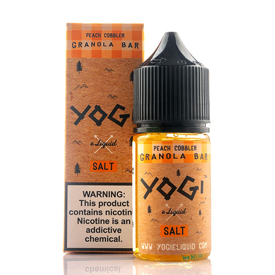 Peach Cobbler Granola Bar Salt - Yogi E-Juice Peach Cobbler Granola Bar Salt - Yogi E-Juice