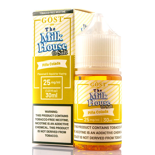 Pina Colada Salt E-Juice by Gost Vapor - The Milk House Pina Colada Salt E-Juice by Gost Vapor - The Milk House
