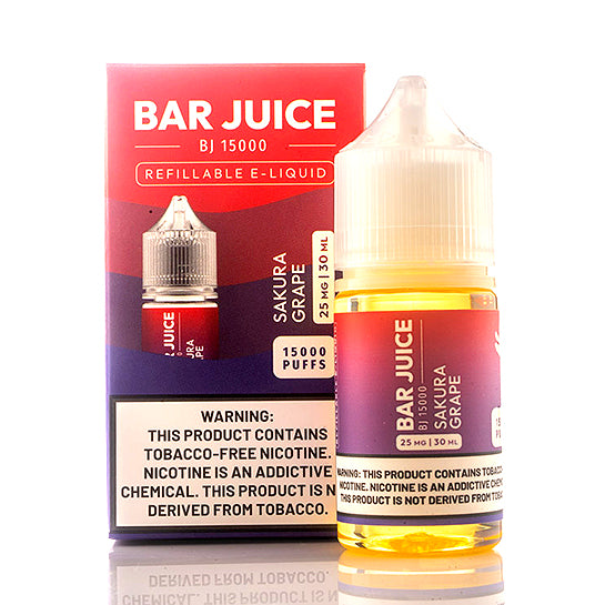 Sakura Grape Salt E-Juice by Bar Juice Sakura Grape Salt E-Juice by Bar Juice