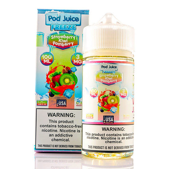 Strawberry Kiwi Pomberry Freeze E-Liquid by Pod Juice Strawberry Kiwi Pomberry Freeze E-Liquid by Pod Juice