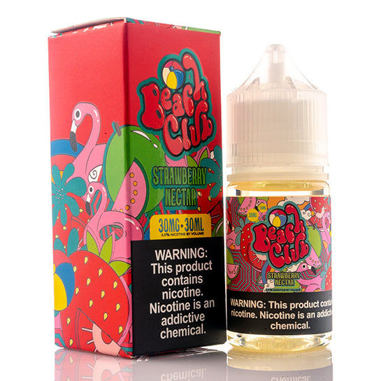 sweet vape juices Strawberry Nectar Salt Vape Juice by Beach