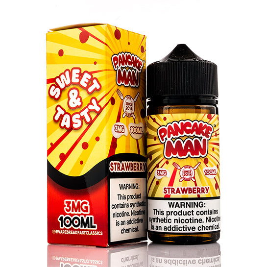 Strawberry E-Juice by Pancake Man Strawberry E-Juice by Pancake Man