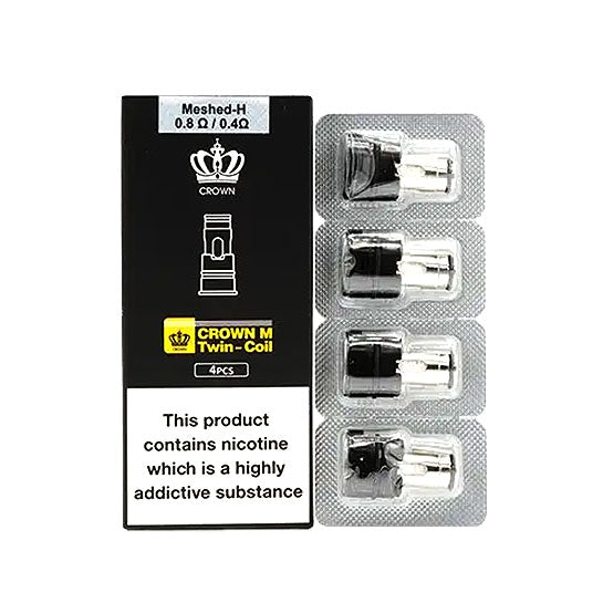 Uwell Crown M Replacement Coils - Vapor Authority Uwell Crown M Replacement Coils - Vapor Authority