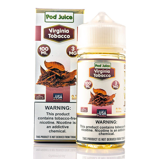 Virginia Tobacco E-Liquid by Pod Juice Virginia Tobacco E-Liquid by Pod Juice