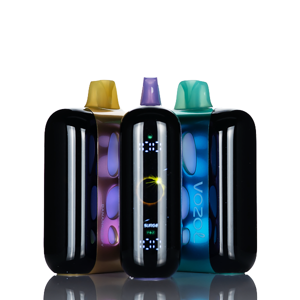 vozol disposable vape Rave 50K 50000 Puffs - 20mL Flavor:Chi-Town Crush Salt Nic vs Freebase: Night Black
