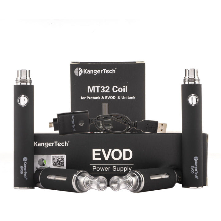 Kanger Evod Starter Kit - Evod Vaporizer, Coils & Tank - Vapor Authority Kanger Evod Starter Kit - Evod Vaporizer, Coils & Tank - Vapor Authority
