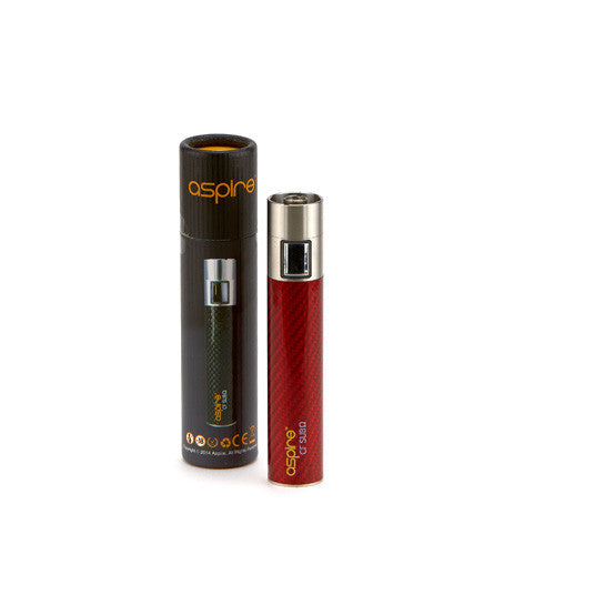 aspire sub ohm cf battery red