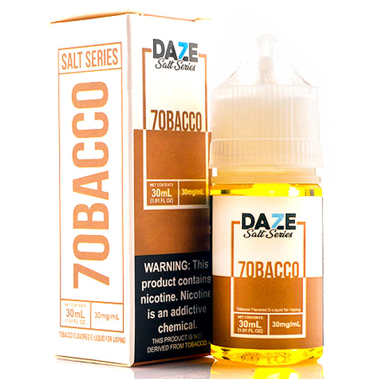 7obacco Salt E-Juice by 7 Daze - Vapor Authority 7obacco Salt E-Juice by 7 Daze - Vapor Authority