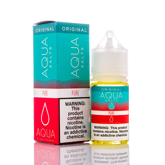 Pure Salt E-Juice by Aqua - Vapor Authority Pure Salt E-Juice by Aqua - Vapor Authority