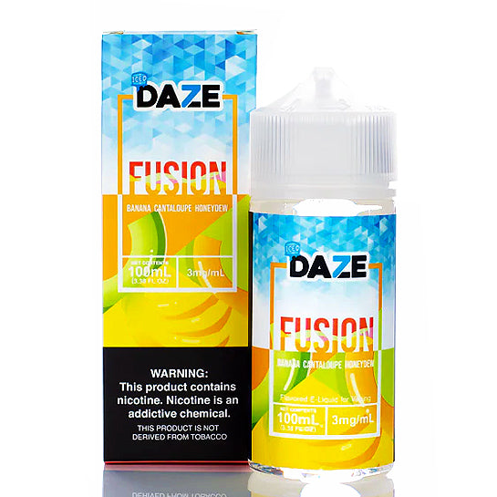 Banana Cantaloupe Honeydew Iced E-Juice by 7 Daze Banana Cantaloupe Honeydew Iced E-Juice by 7 Daze