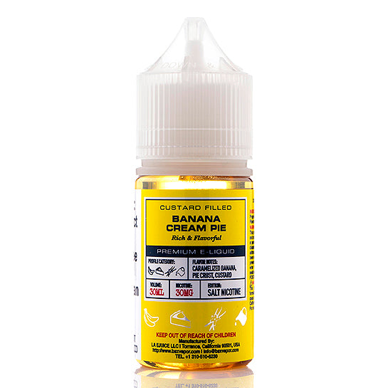 Banana Cream Pie Salt E-Juice by Glas Basix Banana Cream Pie Salt E-Juice by Glas Basix