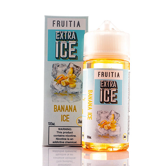 Banana Ice E-Juice by Fruitia 100ml Banana Ice E-Juice by Fruitia 100ml