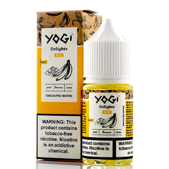 Banana Ice Salt E-Juice by Yogi - Vapor Authority Banana Ice Salt E-Juice by Yogi - Vapor Authority