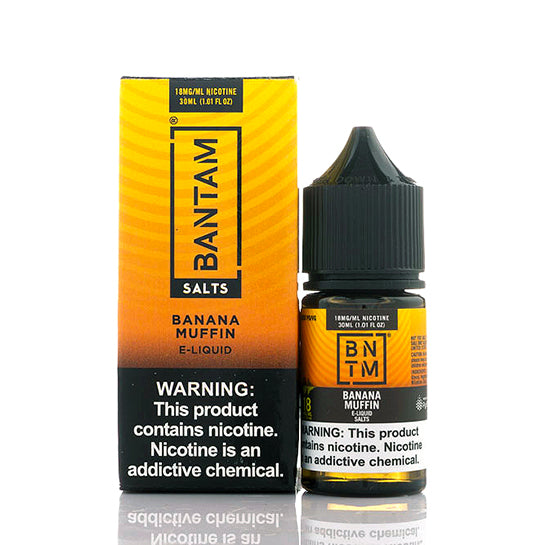 Banana Muffin Salt E-Juice by Bantam - Vapor Authority Banana Muffin Salt E-Juice by Bantam - Vapor Authority