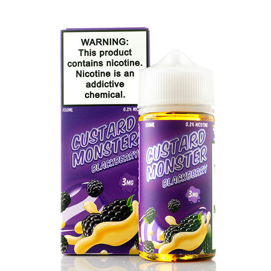 Blackberry E-Juice by Custard Monster Blackberry E-Juice by Custard Monster
