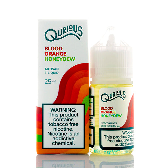 Blood Orange Honeydew Salt E-Juice by Qurious Blood Orange Honeydew Salt E-Juice by Qurious