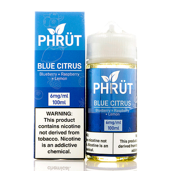 Blue Citrus E-Juice by PHRUT - Vapor Authority Blue Citrus E-Juice by PHRUT - Vapor Authority