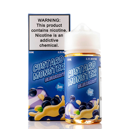 Blueberry E-Juice by Custard Monster Blueberry E-Juice by Custard Monster
