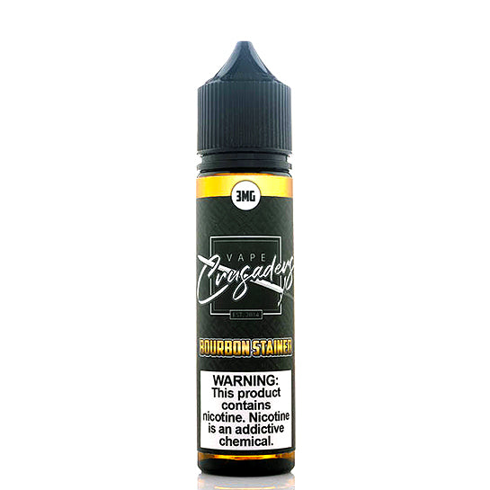 Bourbon Stained E-Juice by Vape Crusaders - Vapor Authority Bourbon Stained E-Juice by Vape Crusaders - Vapor Authority