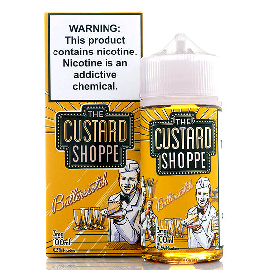 Butterscotch E-Juice by The Custard Shoppe - Vapor Authority Butterscotch E-Juice by The Custard Shoppe - Vapor Authority