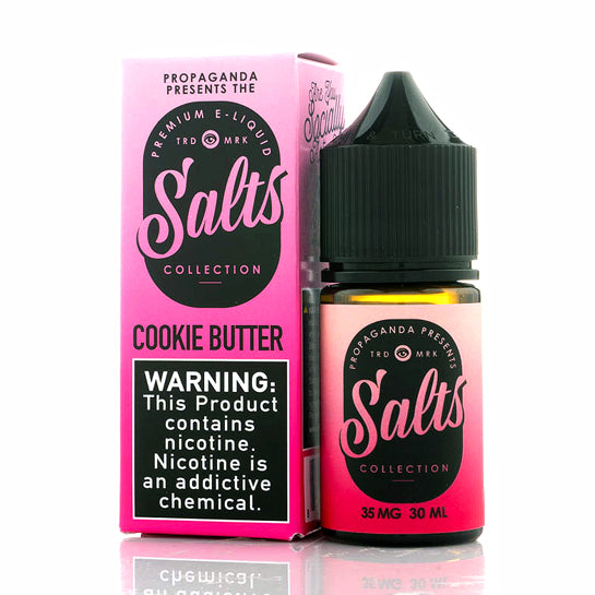 Cookie Butter Salt E-Juice by Propaganda - Vapor Authority Cookie Butter Salt E-Juice by Propaganda - Vapor Authority