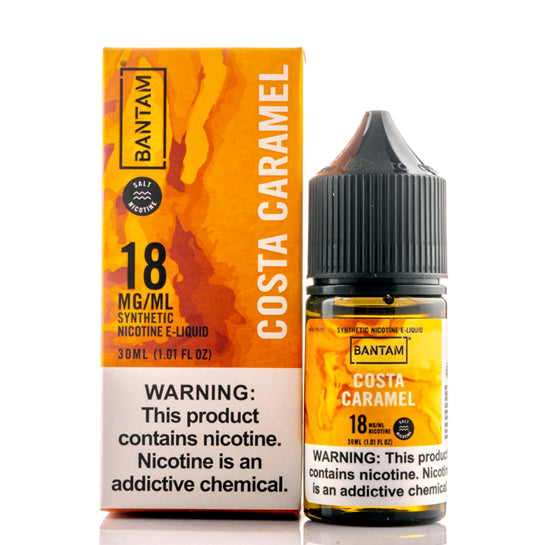 Costa Caramel Salt E-Juice by Bantam Costa Caramel Salt E-Juice by Bantam