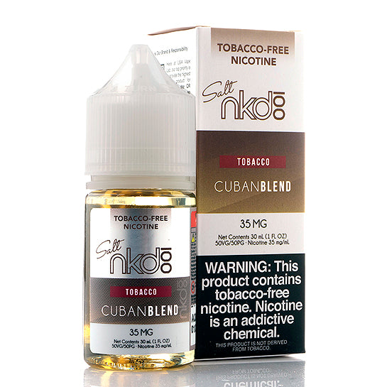 Cuban Blend Salt - Naked 100 E-Juice Cuban Blend Salt - Naked 100 E-Juice