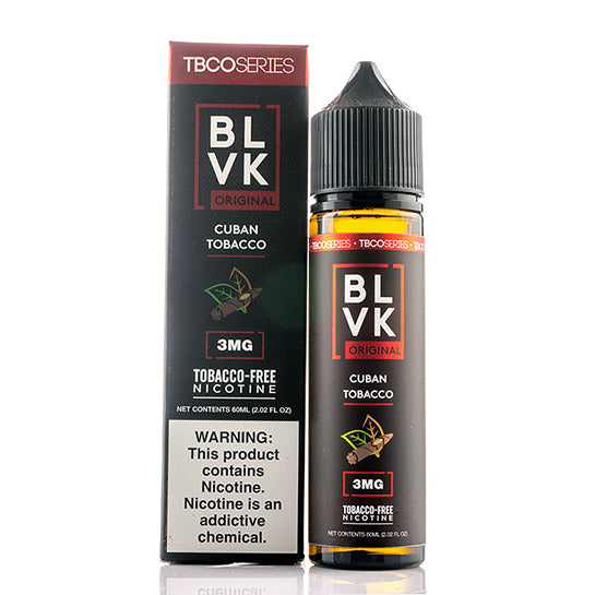 Cuban Tobacco E-Juice by BLVK - Vapor Authority Cuban Tobacco E-Juice by BLVK - Vapor Authority