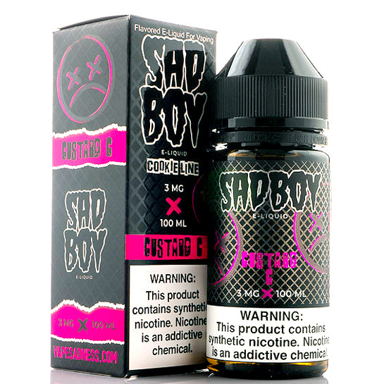 Custard Cookie E-Juice by Sadboy - Vapor Authority Custard Cookie E-Juice by Sadboy - Vapor Authority