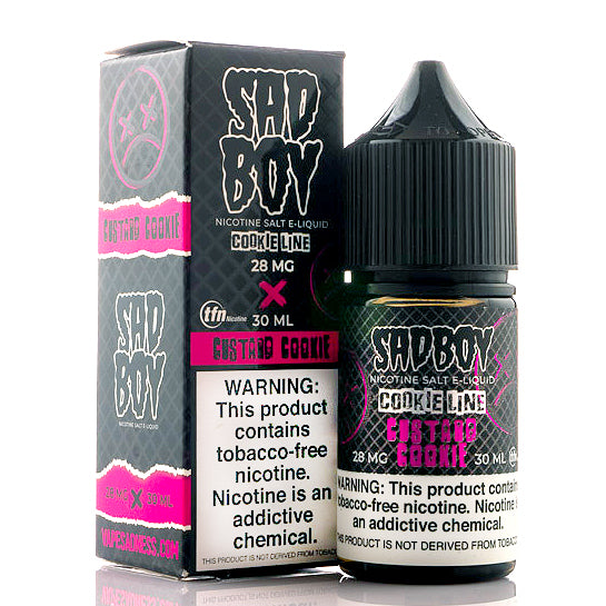 Custard Cookie Salt E-Juice by Sadbooy Custard Cookie Salt E-Juice by Sadbooy