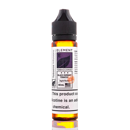 Black Currant Tobacco - Element E-Juice (60 ml) Black Currant Tobacco - Element E-Juice (60 ml)