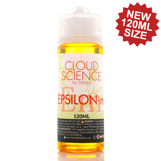Epsilon-M E-Juice by Cloud Science - Vapor Authority Epsilon-M E-Juice by Cloud Science - Vapor Authority