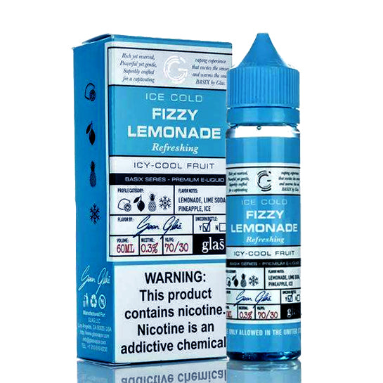 Fizzy Lemonade E-Juice by Glas Basix - Vapor Authority Fizzy Lemonade E-Juice by Glas Basix - Vapor Authority