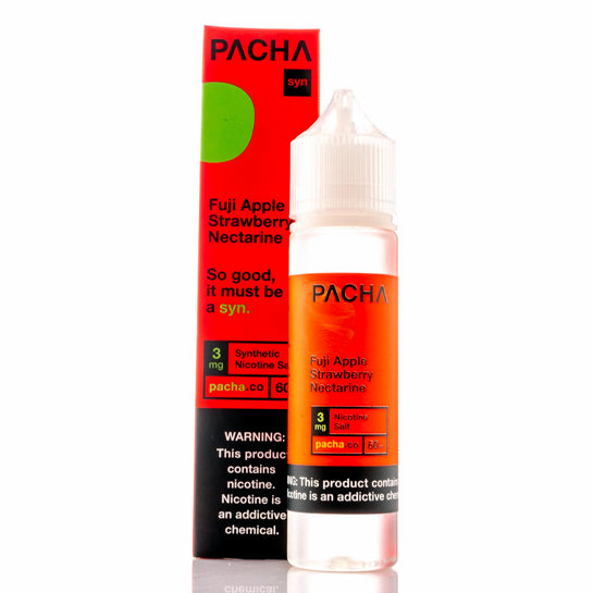 Fuji Apple Strawberry Nectarine E-Juice by Pacha Fuji Apple Strawberry Nectarine E-Juice by Pacha