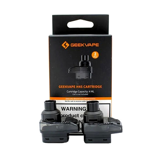 Geek Vape H45 Aegis Hero 2 Replacement Pods - Vapor Authority Geek Vape H45 Aegis Hero 2 Replacement Pods - Vapor Authority