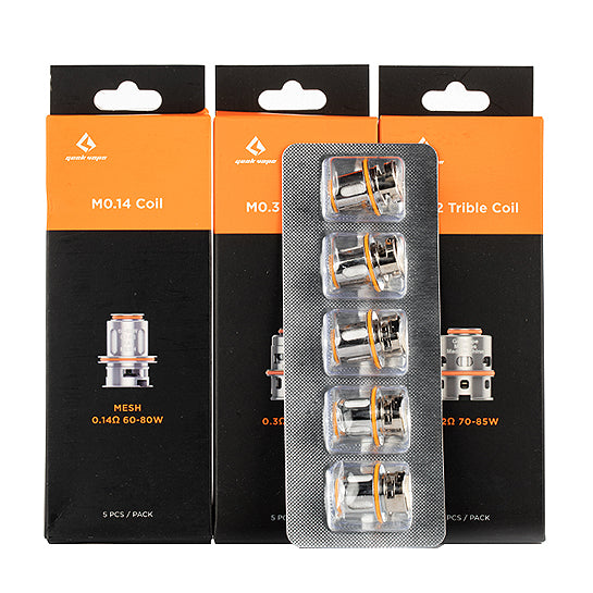 Geek Vape M Replacement Coils (5 Pack) - Vapor Authority Geek Vape M Replacement Coils (5 Pack) - Vapor Authority